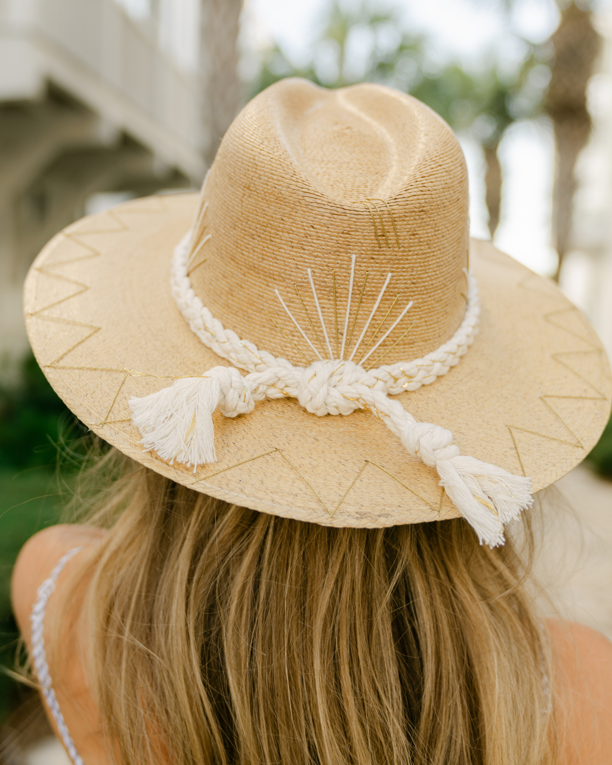Natural Palm Cabo Agave Hat