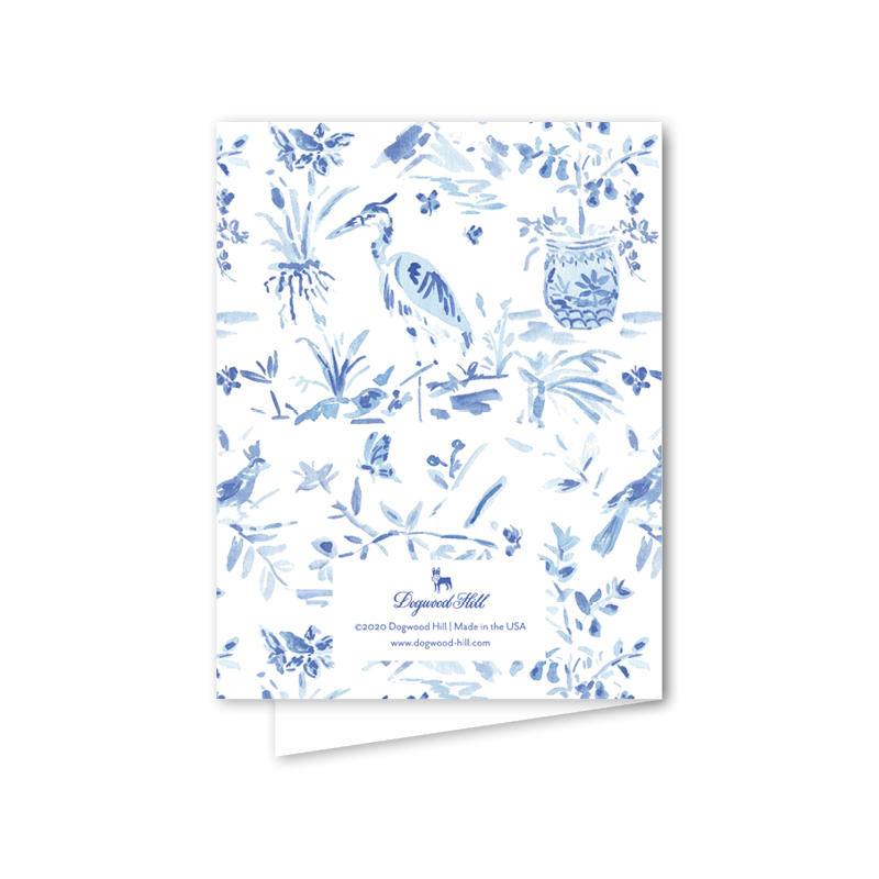 Heron Topiary: Single Card