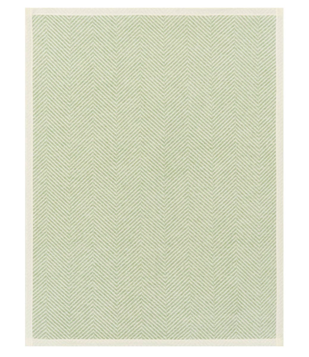 Mini Harborview Herringbone Sprout Green Chappy Wrap