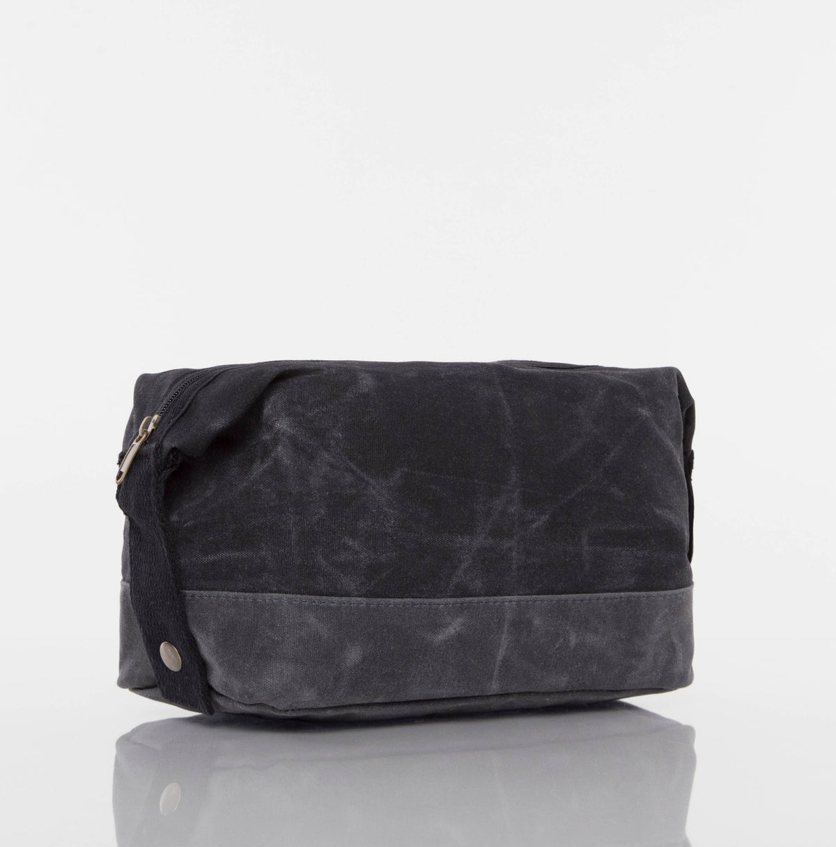 Waxed Dopp Kit: Olive