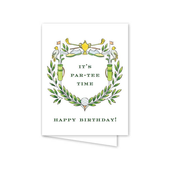 Golf Birthday: Single Card