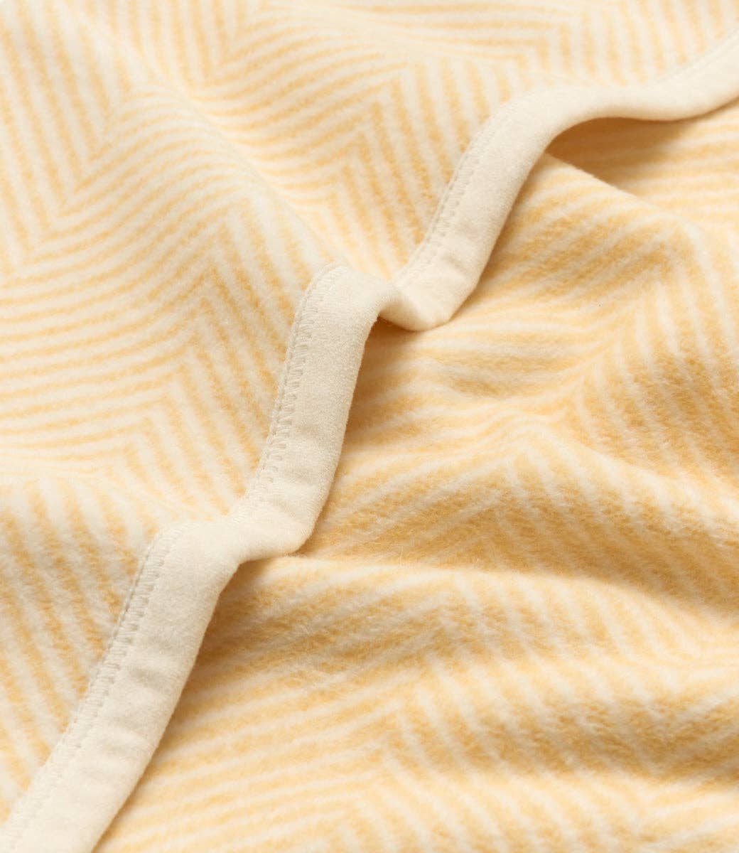 Mini Harborview Herringbone Butter Yellow Chappy Wrap