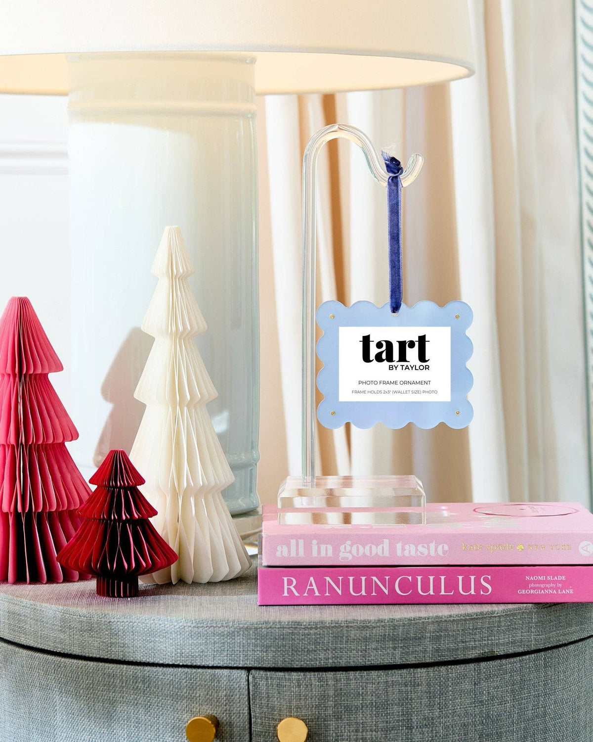Denim Blue Frame Ornament