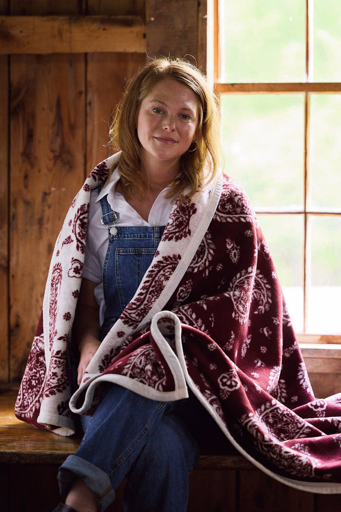 Palmer Paisley Blanket: Original
