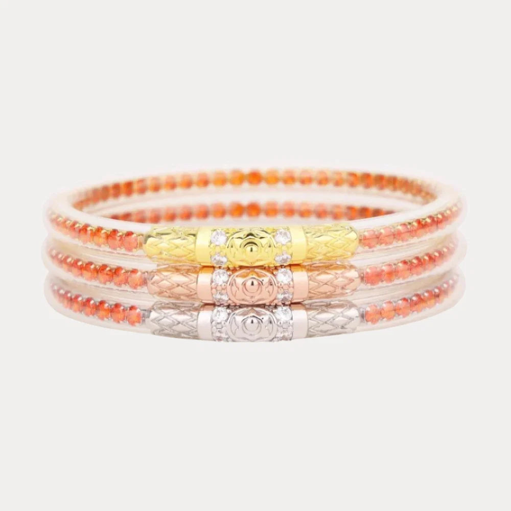 THREE QUEENS ALL WEATHER BANGLES® (AWB®) - FLAME
