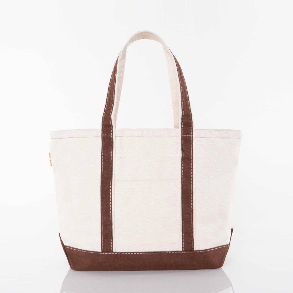 Medium Classic Tote: Brown