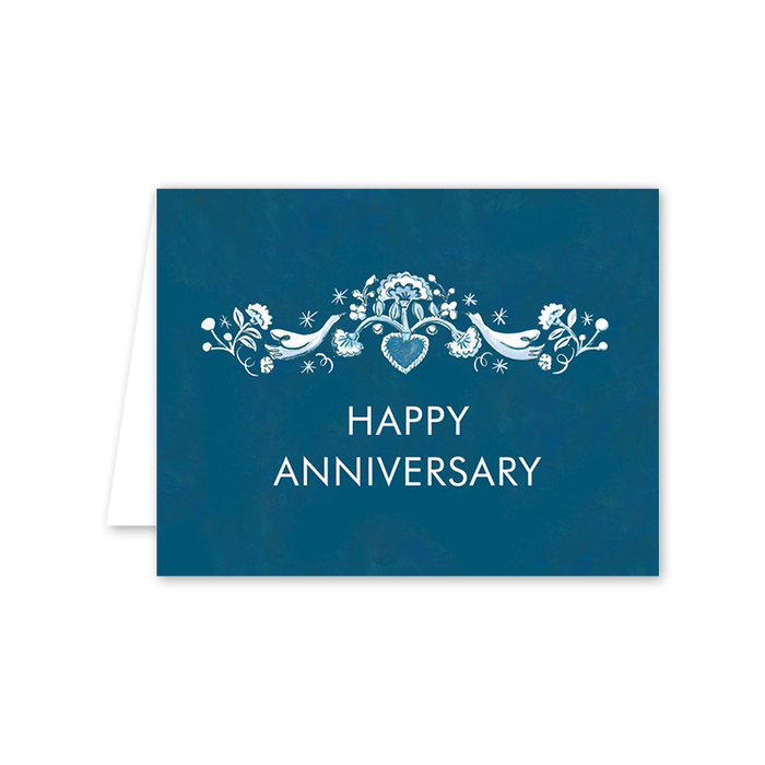 Folklore Blue Anniversary: Single Card