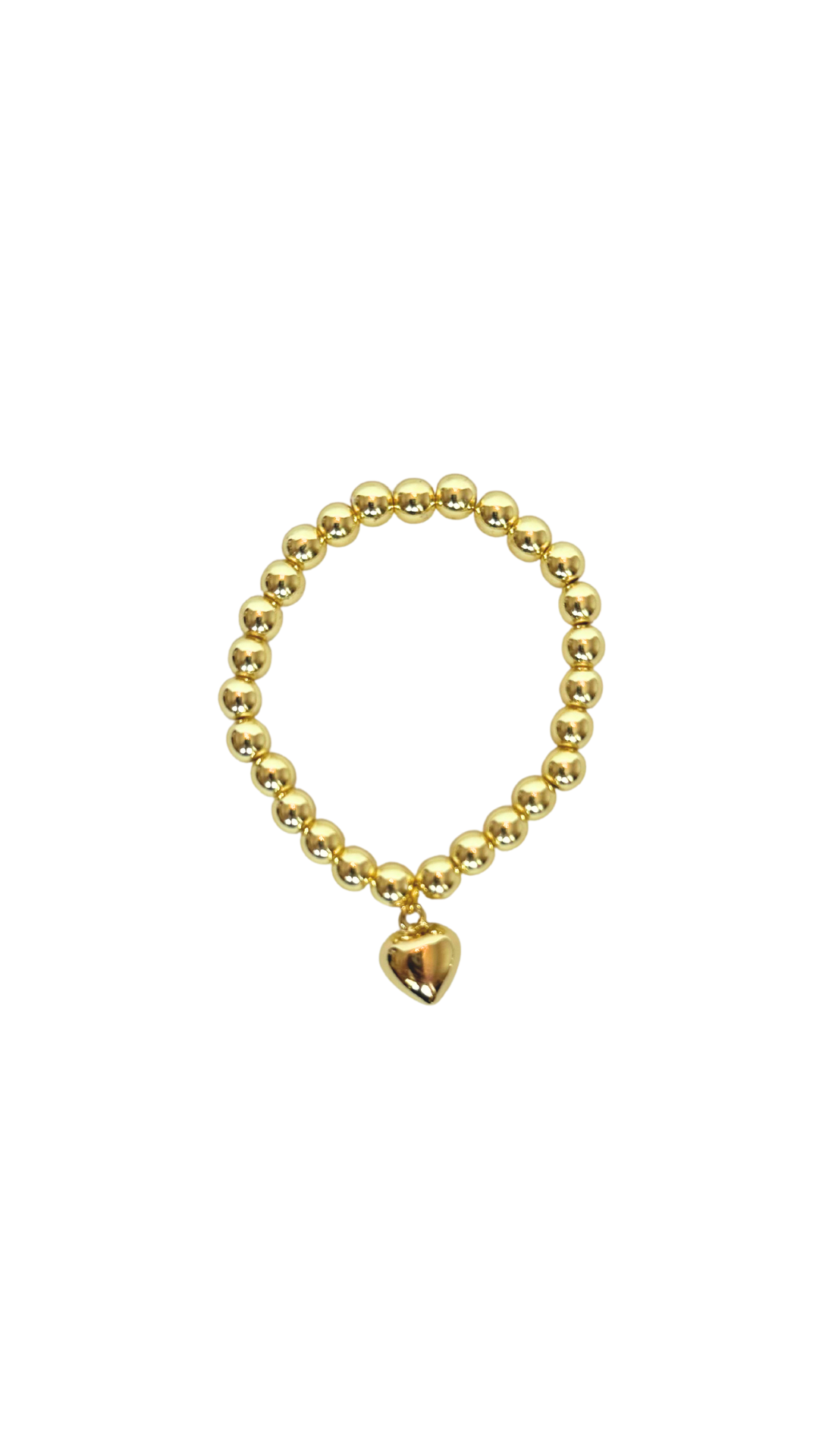 Take Heart 6mm Beaded Bracelet