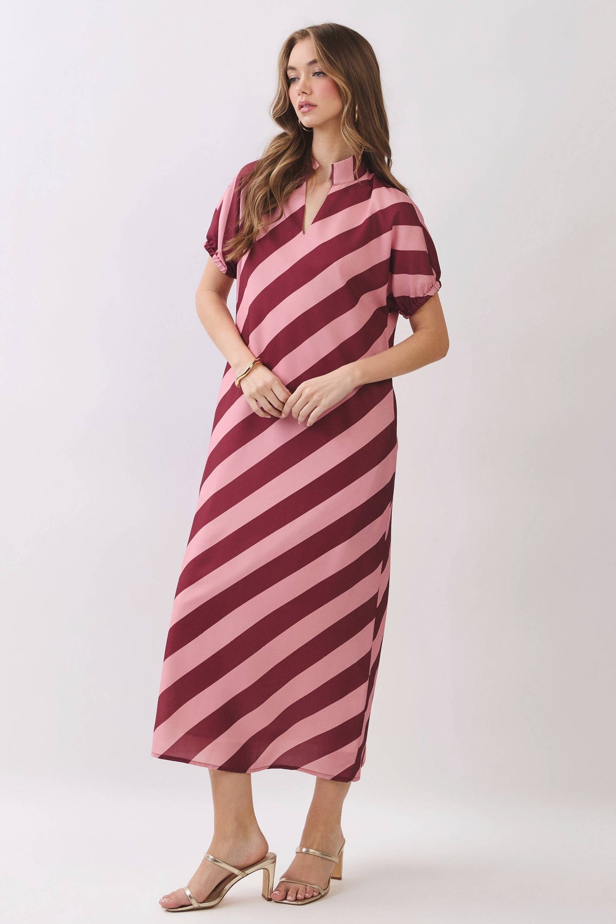 Berry Bliss Stripe Dress