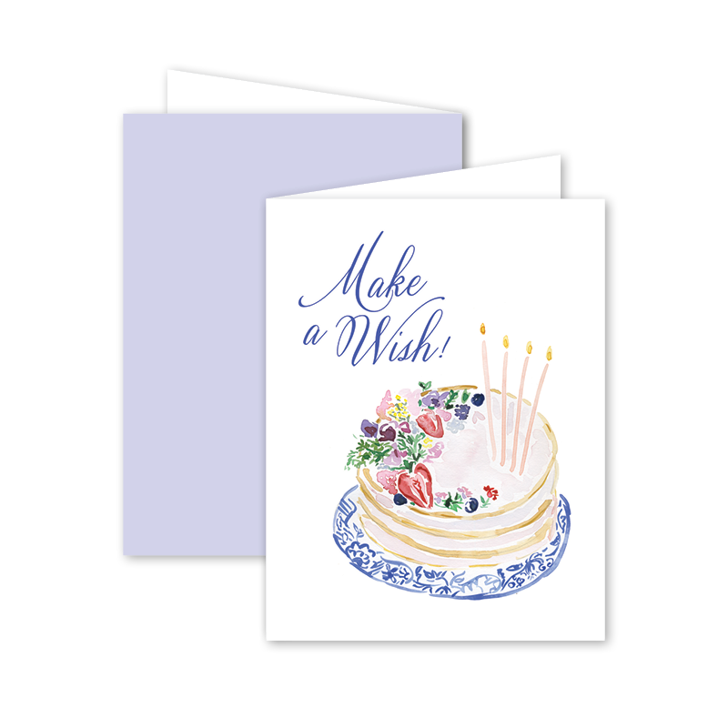Birthday Cake: Single Card