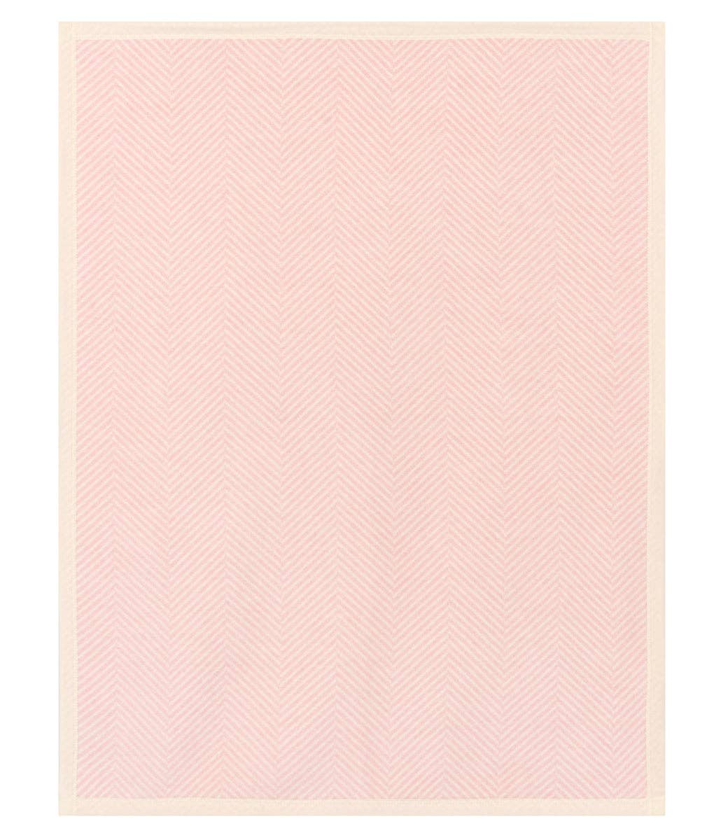 Mini Harborview Herringbone Ballet Pink Chappy Wrap
