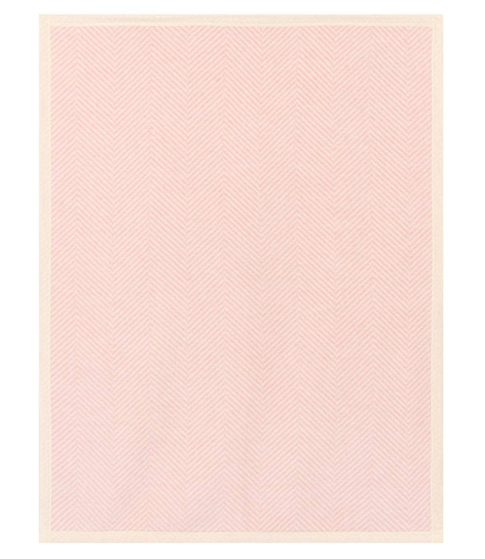 Mini Harborview Herringbone Ballet Pink Chappy Wrap