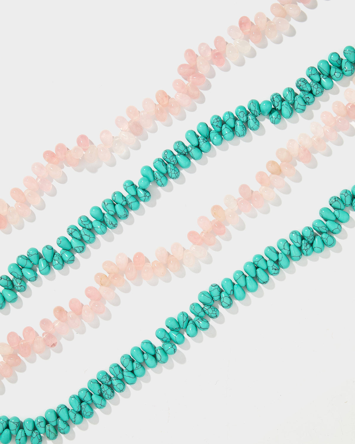 Turquoise Cluster Necklace