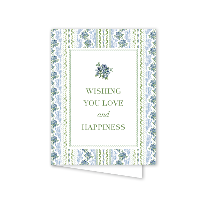 Christine's Hydrangeas Wedding: Single Card