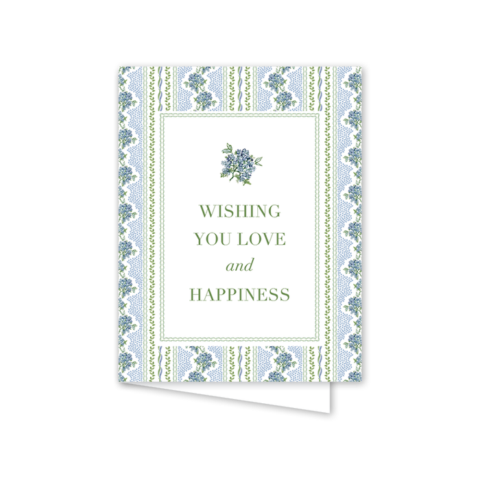Christine's Hydrangeas Wedding: Single Card