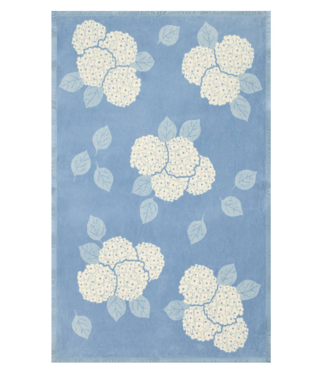 CHAPPY WRAP Hydrangeas Bluebell Blanket