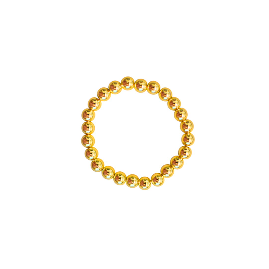 8mm Classic Bead Bracelet