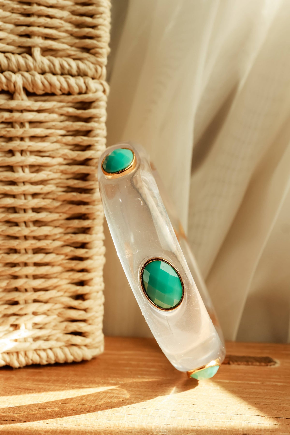 RUTHIE BANGLE | CLEAR