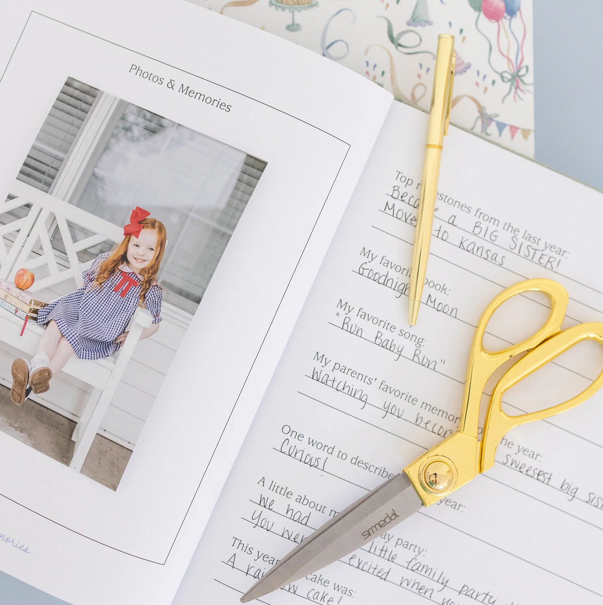 Petite Keep Birthday Memories Book