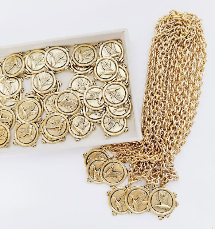 Southern Mallard Coin Necklace