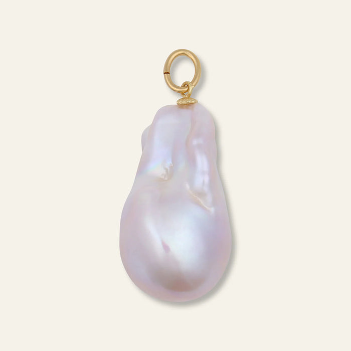 HART Copper Clasp Cord with Baroque Pearl Charm