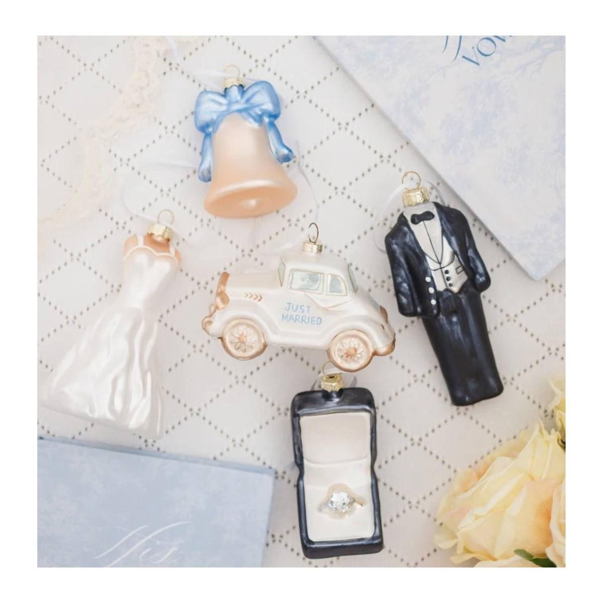 Heirloom Bridal Ornament Gift Set