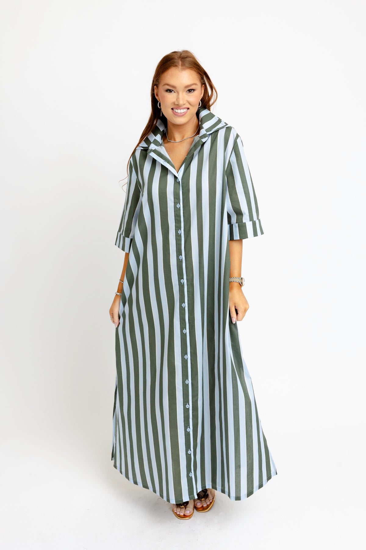 Striped Statement Sarah Dress