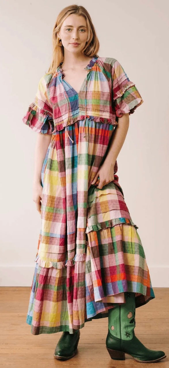 Harbor Plaid Charlotte Dress