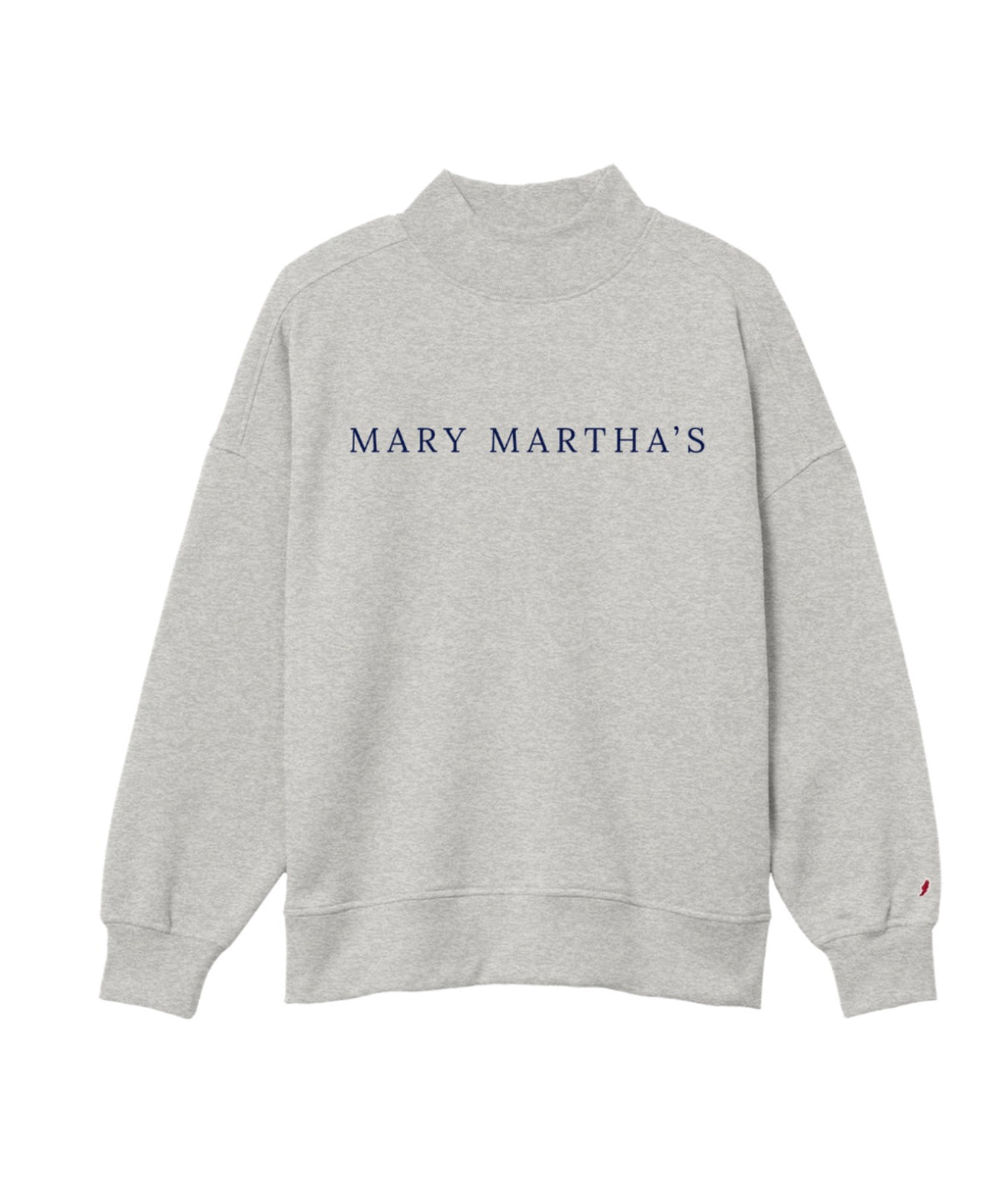 Mary Martha’s Mockneck- Heather Gray
