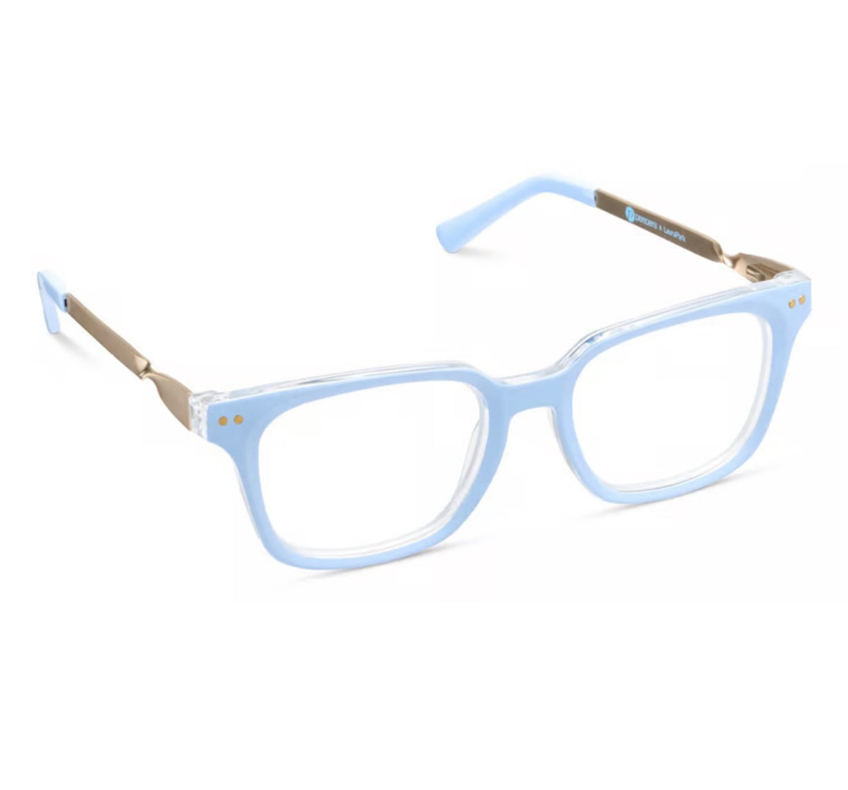Sidebar Light Blue/ Rosemary Stripe Readers