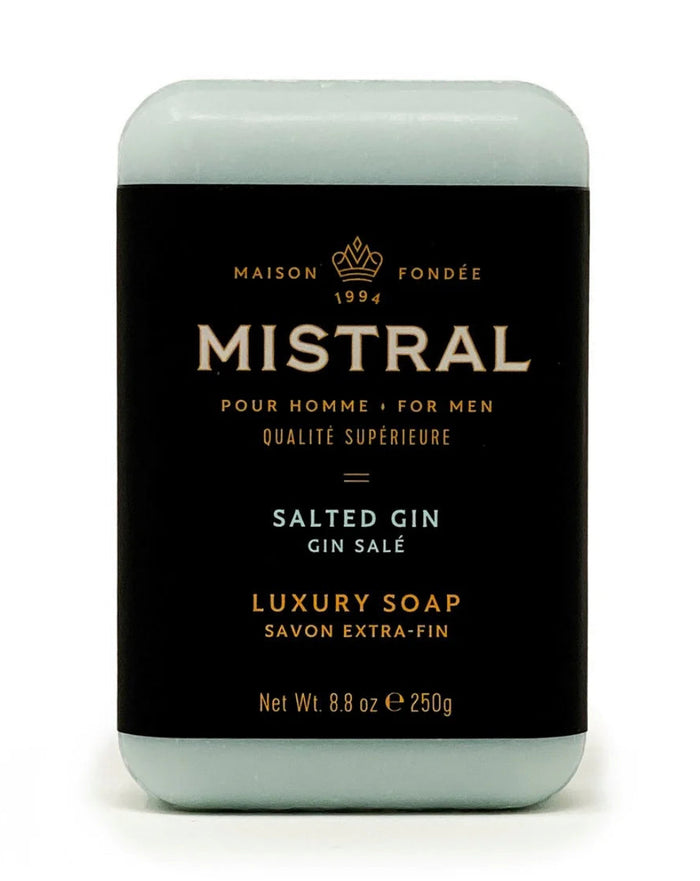 Salted Gin Men’s Bar Soap