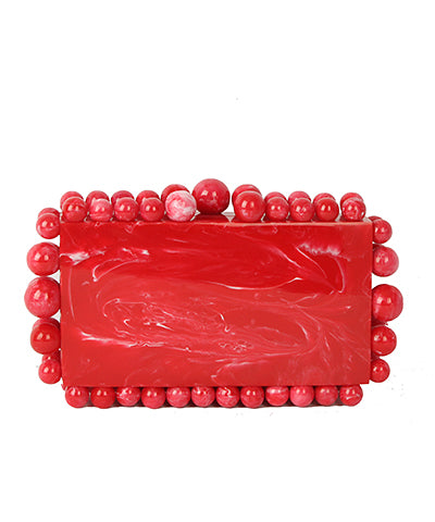 Marbled Ruby Bauble Clutch