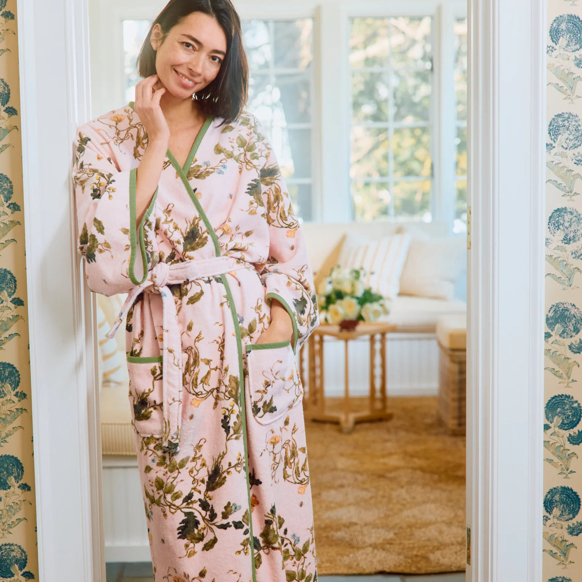 Leah O’Connell x Weezie Bell Sleeve Plush Robe