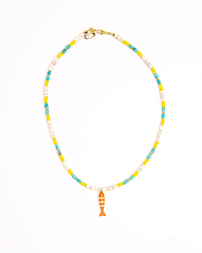 Fish Charm Necklace