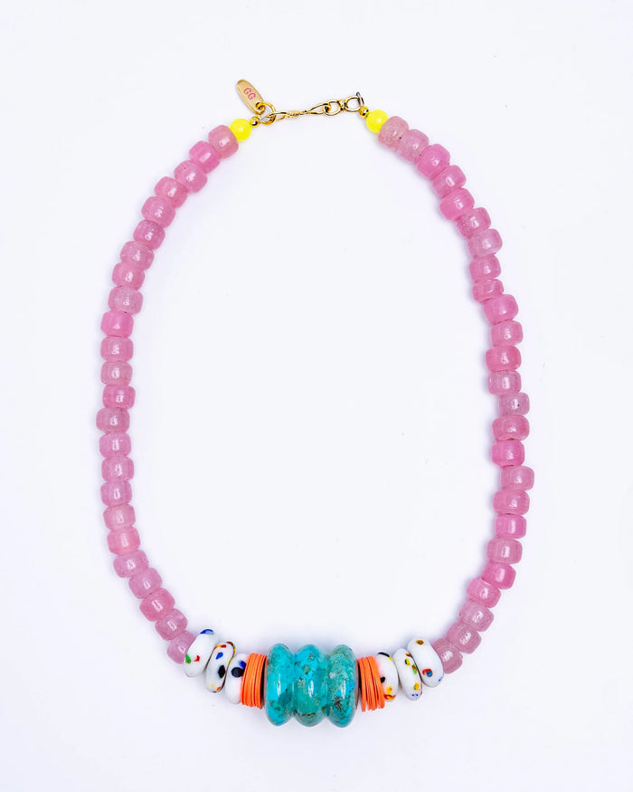 Triple Turquoise Necklace