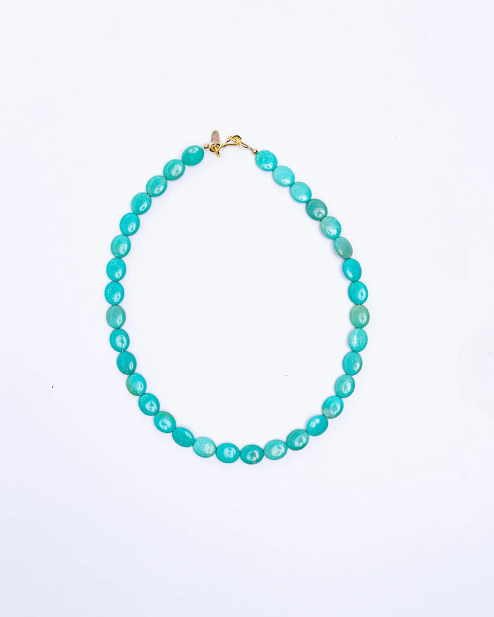 Oval Turquoise Necklace