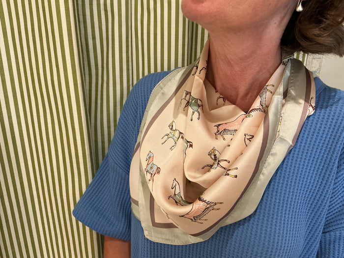 Pink Stable Scarf