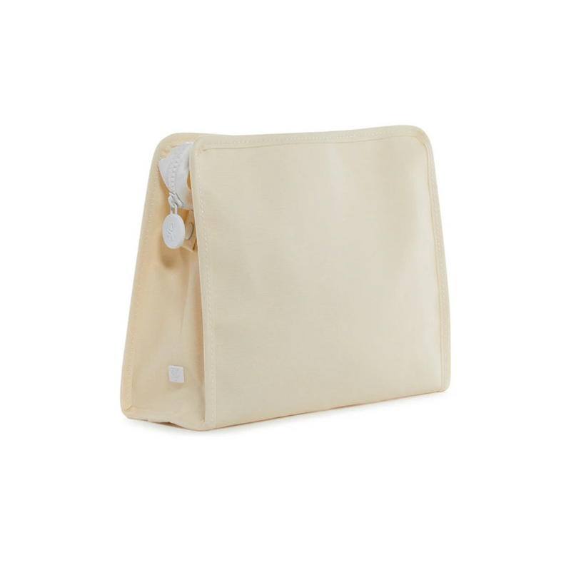 ROADIE LARGE Zip Pouch - COATED CANVAS NATURAL