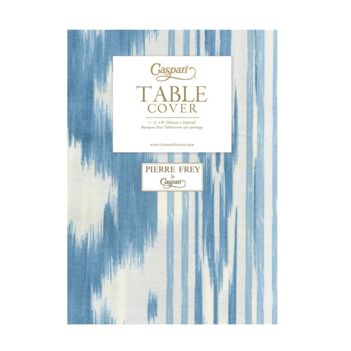 Toile De Nantes Blue- Paper Linen Airlaid Tabecover
