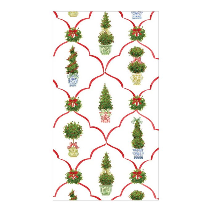 Petit Jardin De Noel Guest Towels
