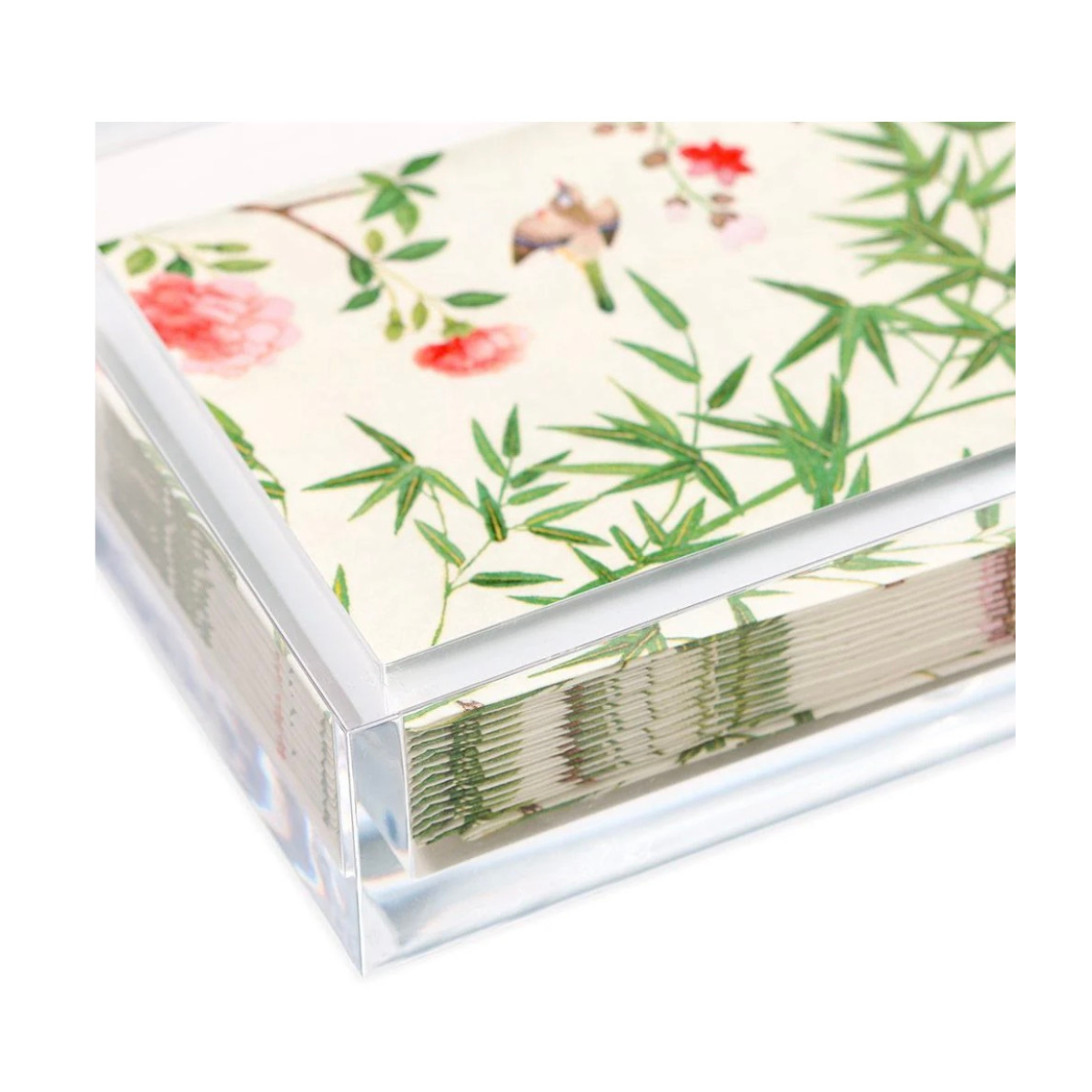 Guest Towel Crystal Acrylic Holder