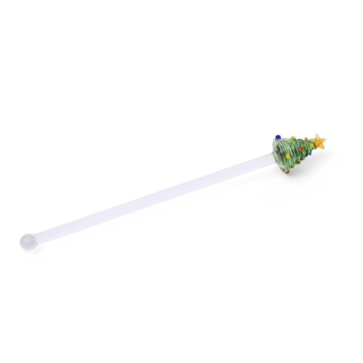 Glass Tree Stirrers- Set of 6