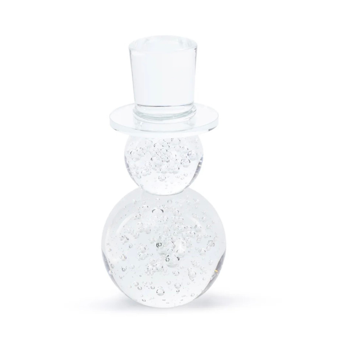 Icy Cold Crystal Glass Snowman