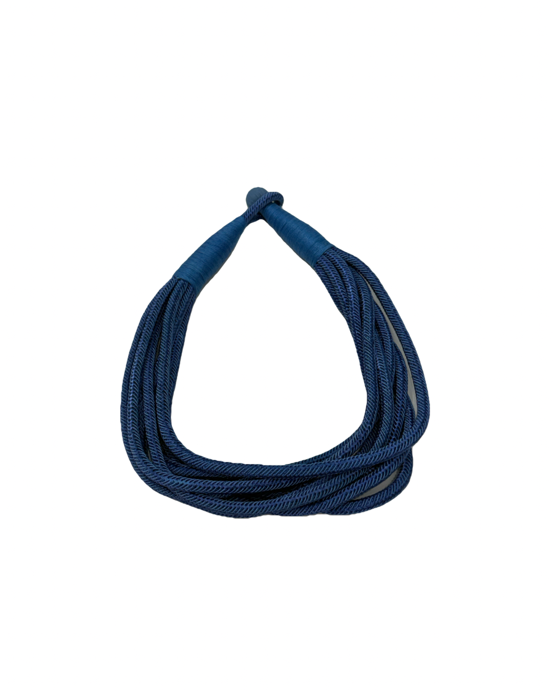 Dusty Blue Rope Necklace