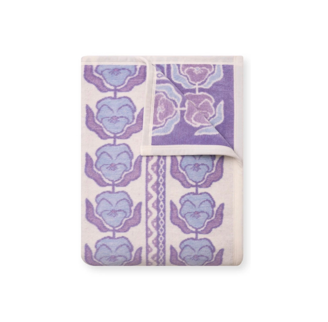 CHAPPY WRAP Violets Blanket