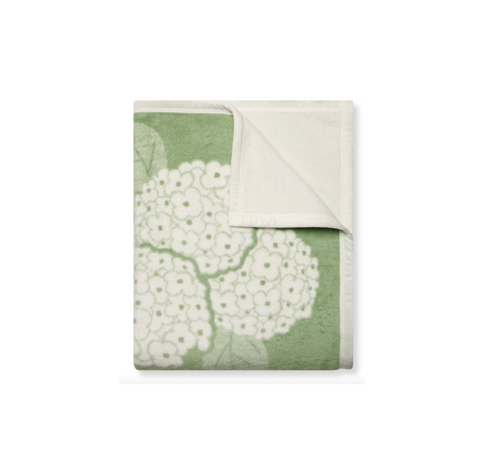 CHAPPY WRAP Hydrangeas Sage Blanket