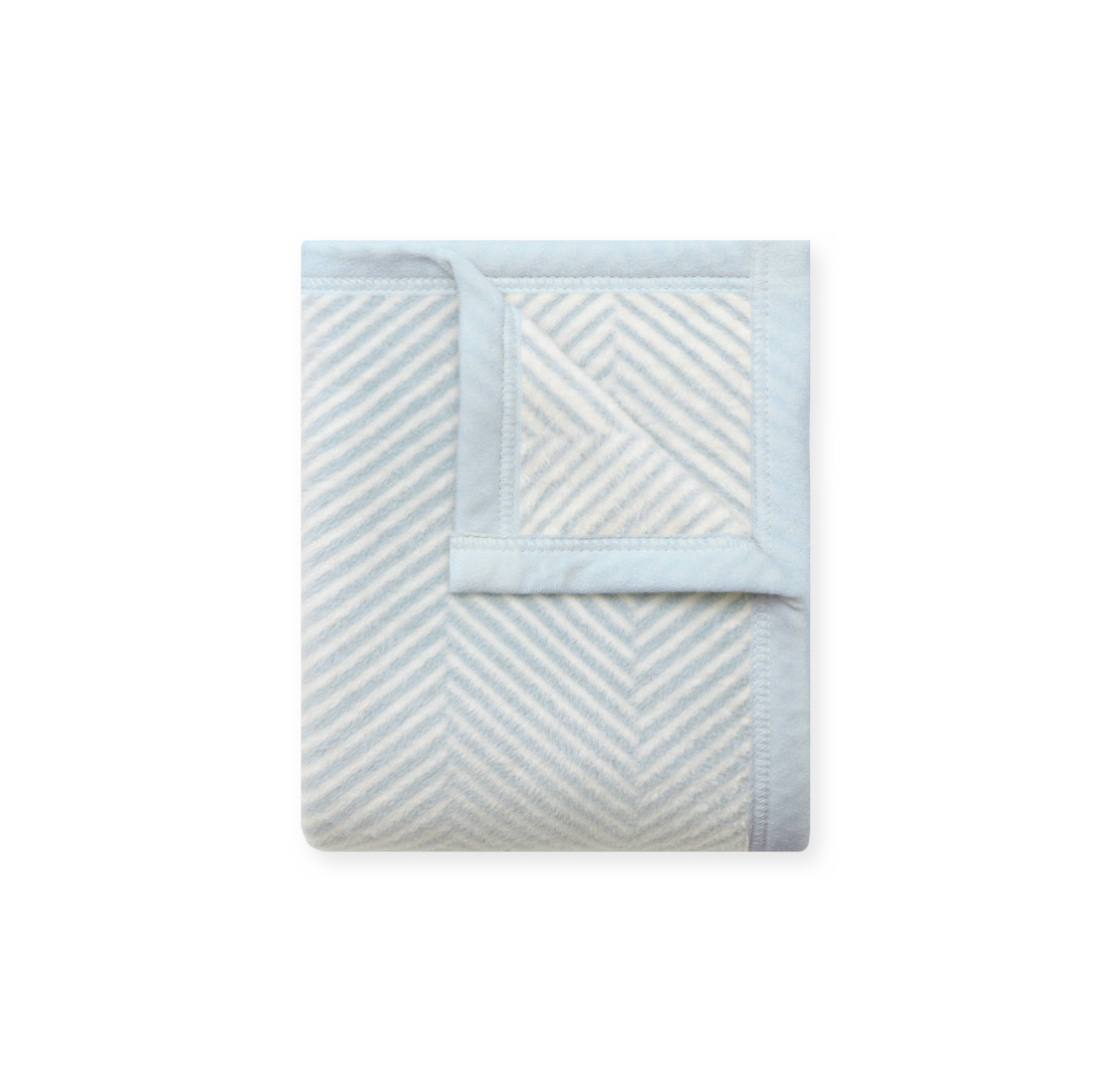 Mini Harborview Herringbone Sky Chappy Wrap