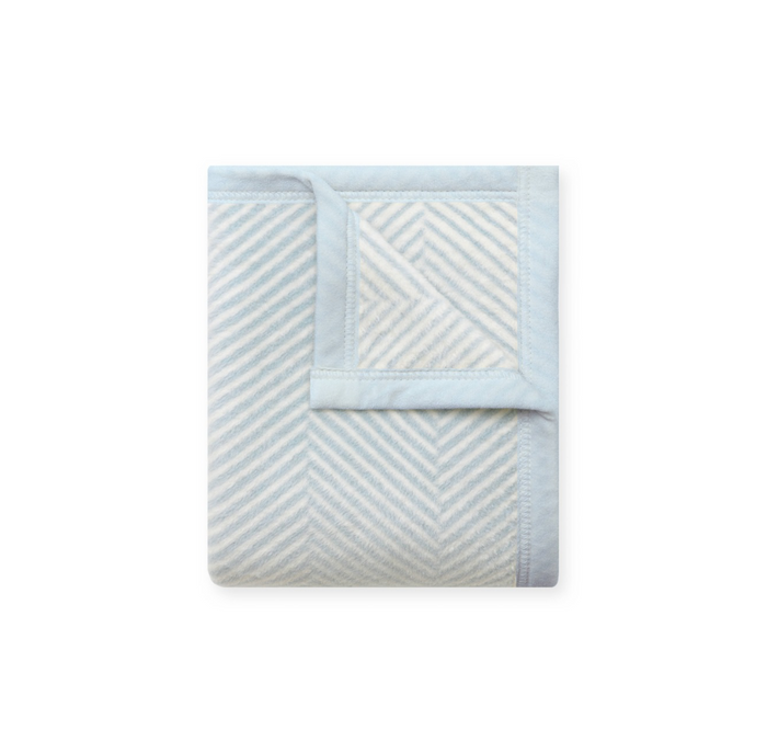Mini Harborview Herringbone Sky Chappy Wrap