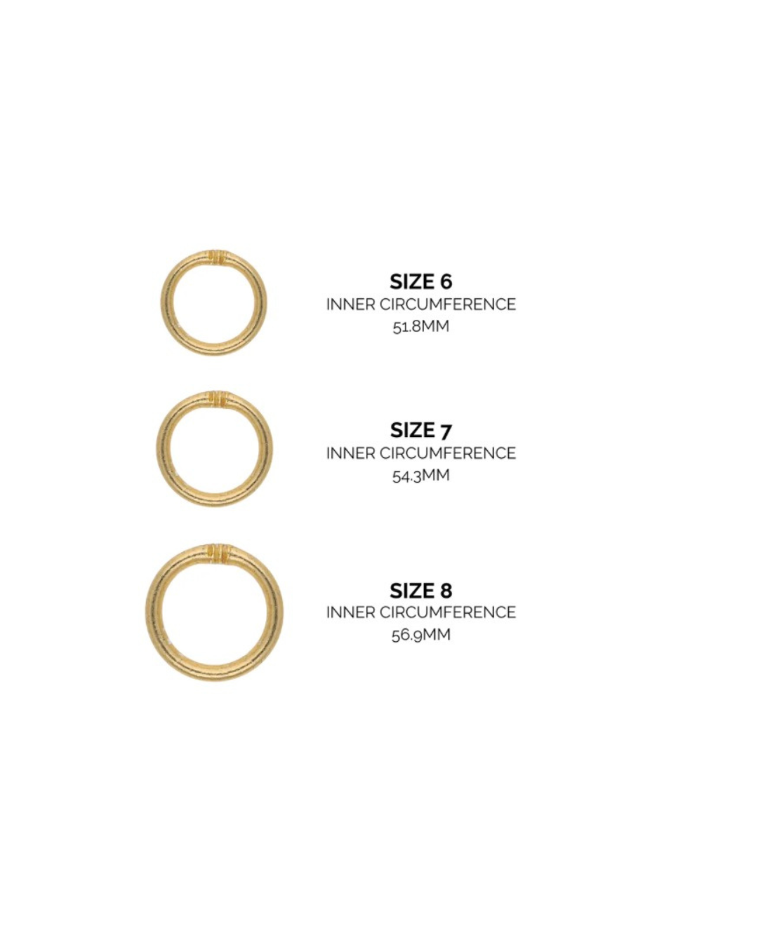 AURA ALL WEATHER RINGS (SET OF 3)