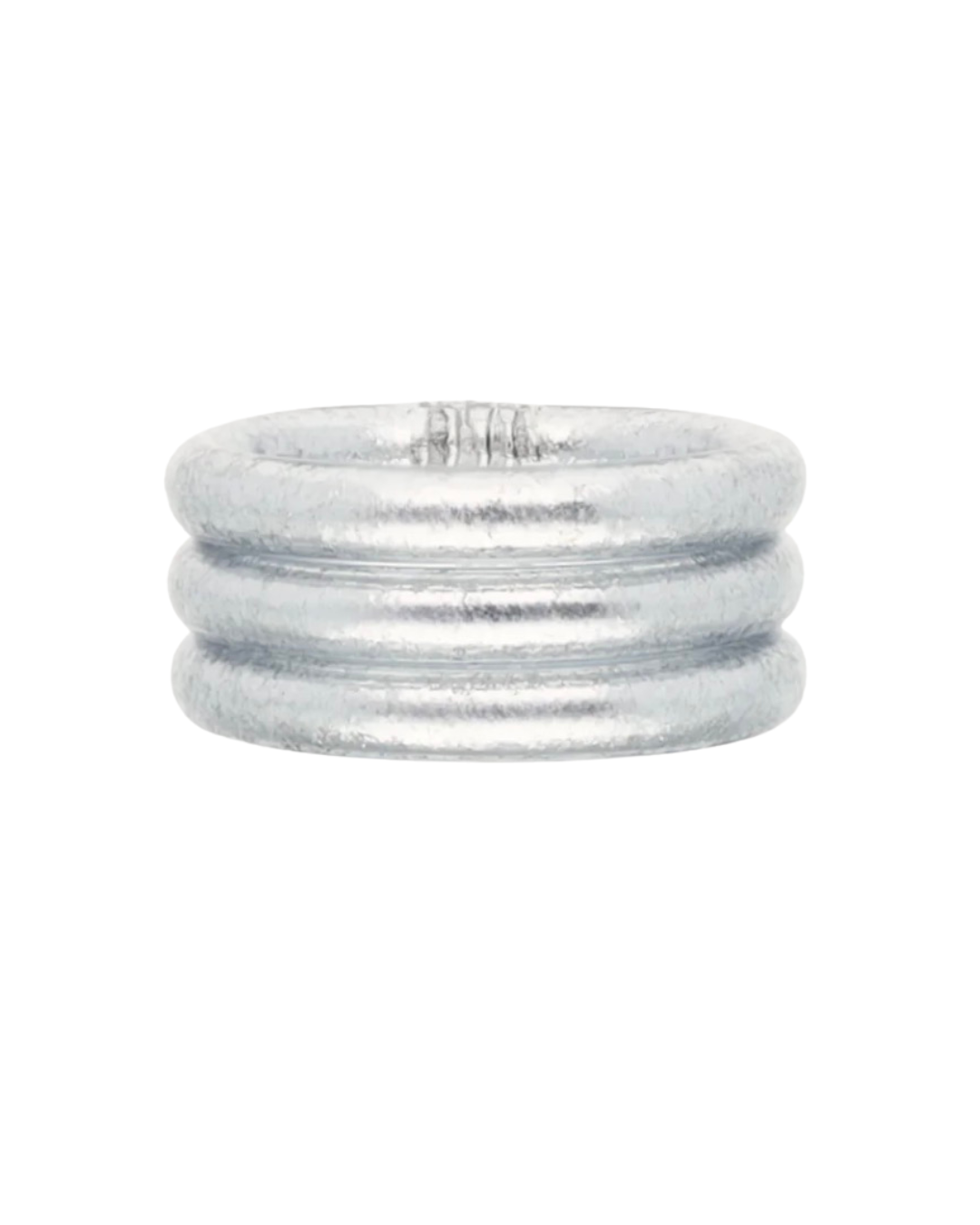 SILVER ALL WEATHER RINGS (SET OF 3)